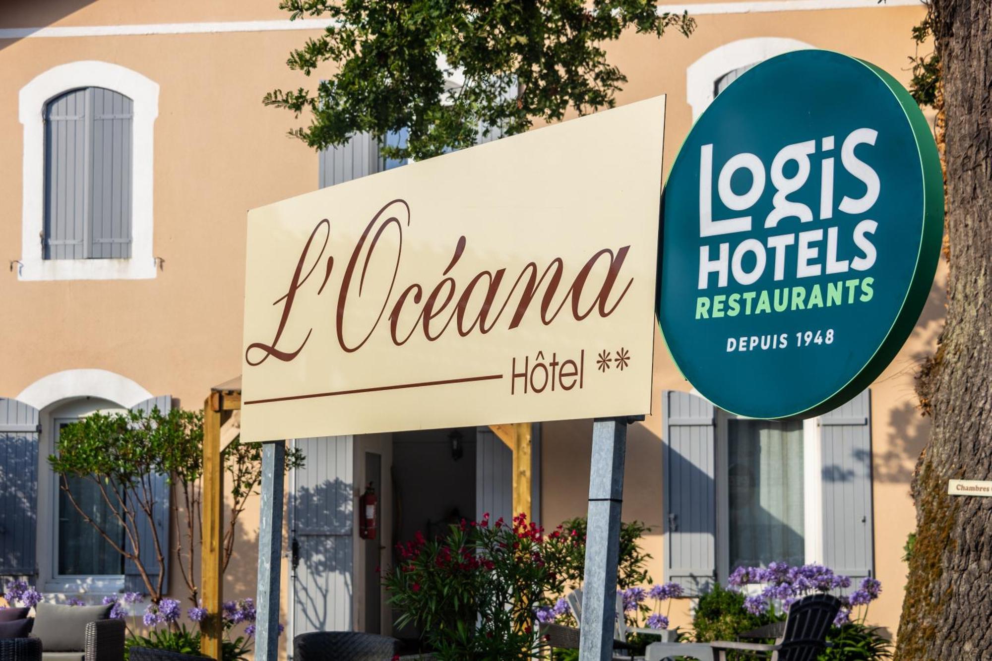 Logis Hotels - Hotel Et Restaurant L'Oceana Lanton Exteriér fotografie